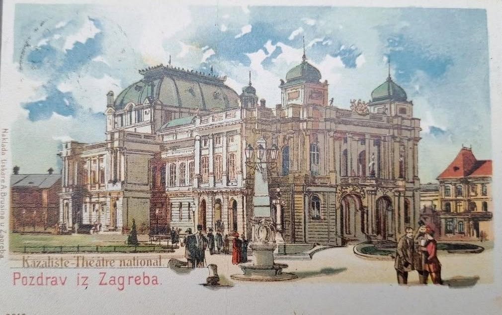 Hrvatsko narodno kazalište (HNK) 1900. godine